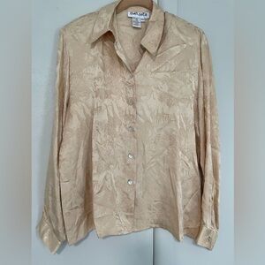 Vintage Como Seta Silk Safari Animal Top